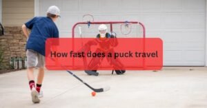 How fast does a puck travel