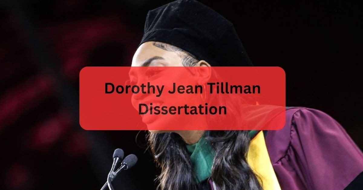 Dorothy Jean Tillman Dissertation